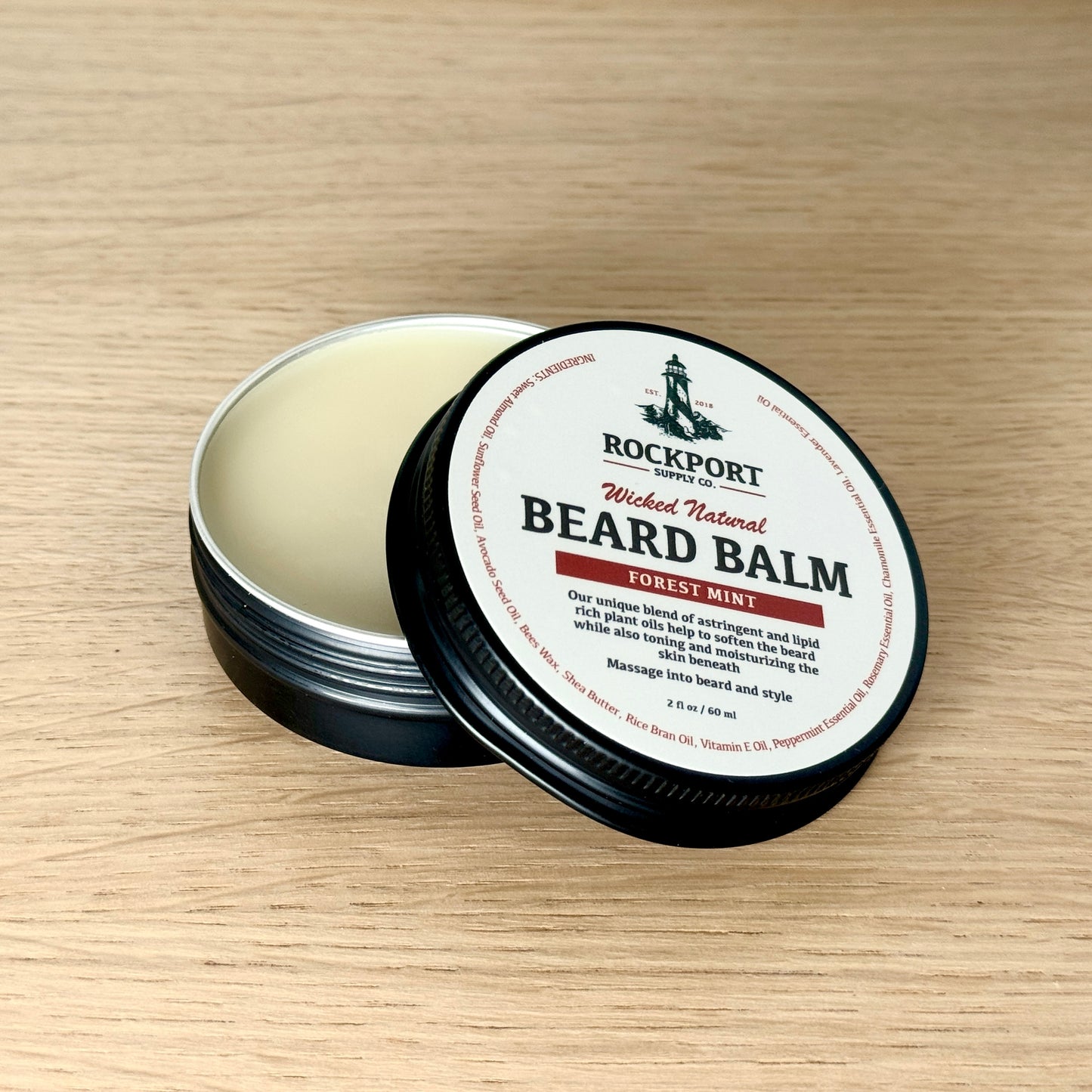 Wicked Natural Beard Balm 2 oz.