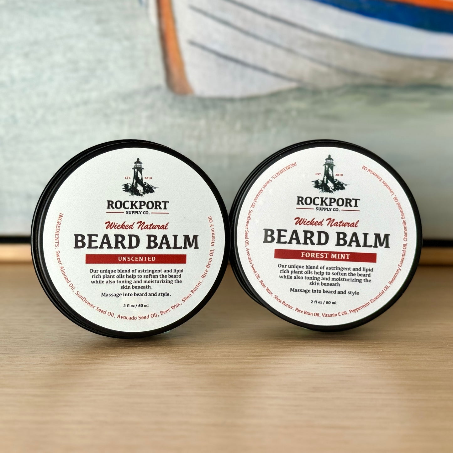Wicked Natural Beard Balm 2 oz.
